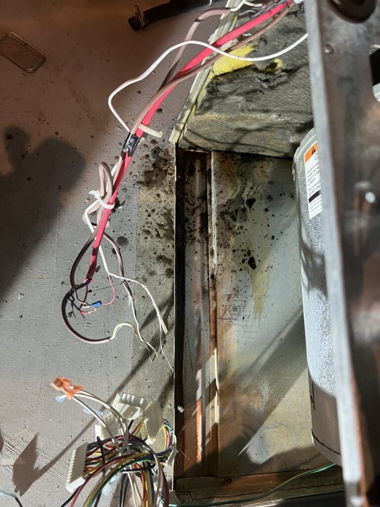 carrier plugged heat exchanger furnace repair in Fort Sask