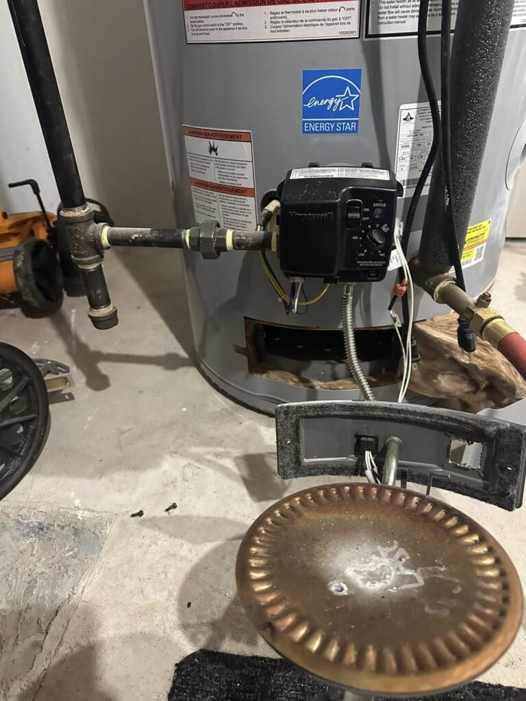 gas valve flame sensor hot water tank edmonton ab
